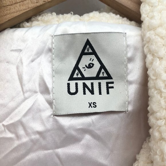 UNIF Gemma Pink Fur Jacket - Size XS - Picture 3 of 6